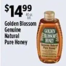 Pioneer Supermarkets Golden Blossom genuine natural pure honey offer