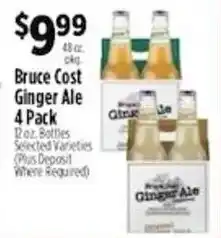 Pioneer Supermarkets Bruce Cost Ginger Ale offer