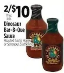Pioneer Supermarkets Dinosaur Bar-B-Que Sauce offer