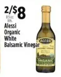 Pioneer Supermarkets Alessi organic white balsamic vinegar offer