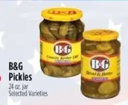 Pioneer Supermarkets B&G Pickles offer
