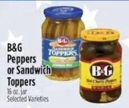 Pioneer Supermarkets B&G Peppers or Sandwich Toppers offer