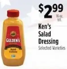 Pioneer Supermarkets Ken's Salad Dressing offer