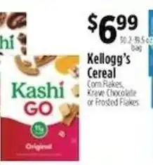 Pioneer Supermarkets Kellogg's cereal offer