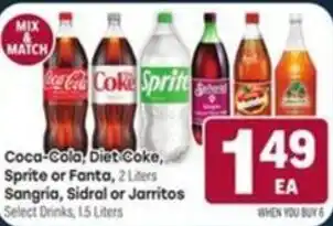 Coca-Cola Diet Coke, Sprite or Fanta