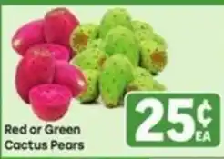 Tony’s Fresh Market Red or Green Cactus Pears offer