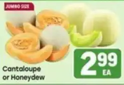 Tony’s Fresh Market Cantaloupe or Honeydew offer