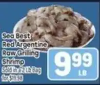 Tony’s Fresh Market Sea Best red argentine raw grilling shrimp offer
