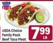 Tony’s Fresh Market Usda Choice Beef Taco Meat offer