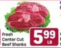 Tony’s Fresh Market Fresh Center Cut Beef Shanks offer