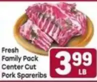Tony’s Fresh Market Fresh Family Pack Center Cut Pork Spareribs offer