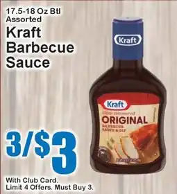 Super Fresh Kraft barbecue sauce offer