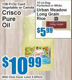 Super Fresh Crisco Pure Oil offer