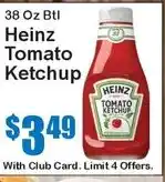 Super Fresh Heinz tomato ketchup offer