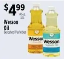 Pioneer Supermarkets Wesson Oil offer