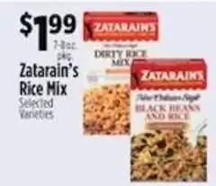 Pioneer Supermarkets Zatarain's Rice Mix offer