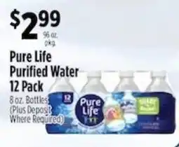 Pioneer Supermarkets Pure Life Purified Water offer