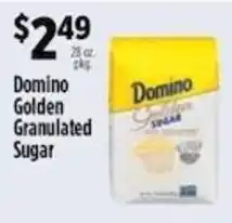 Pioneer Supermarkets Domino golden granulated sugar offer