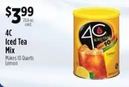 Pioneer Supermarkets 4c iced tea mix offer