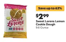 Grocery Outlet Sweet Lorens Lemon Cookie Dough offer