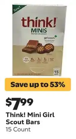 Grocery Outlet Think! Mini Girl Scout Bars offer