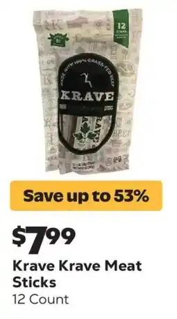 Grocery Outlet Krave Krave Meat Sticks offer