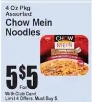 Super Fresh Chow Mein Noodles offer