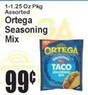 Super Fresh Ortega seasoning mix offer