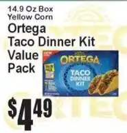 Super Fresh Ortega taco dinner kit offer