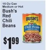 Super Fresh Bush's Red Chili Beans offer