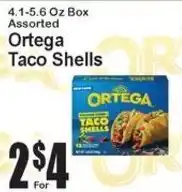 Super Fresh Ortega taco shells offer