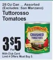 Super Fresh Tuttorrosso tomatoes offer