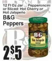 Super Fresh B&G Peppers offer