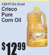 Super Fresh Crisco pure corn oil offer