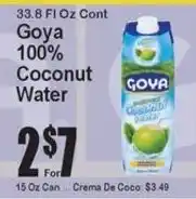 Super Fresh Goya 100% Coconut Water offer