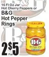 Super Fresh B&G hot pepper rings offer