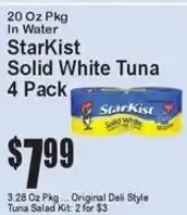 Super Fresh StarKist solid white tuna offer