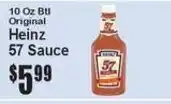 Super Fresh Heinz 57 Sauce offer