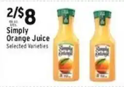 Met Foodmarkets Simply Orange Juice offer