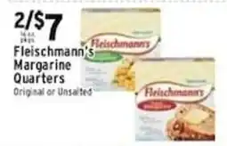 Met Foodmarkets Fleischmann's Margarine Quarters offer