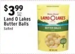 Met Foodmarkets Land O Lakes butter balls offer