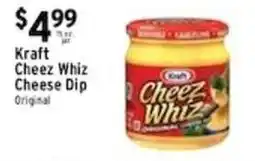 Met Foodmarkets Kraft Cheez Whiz Cheese Dip offer