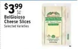 Met Foodmarkets BelGioioso cheese slices offer