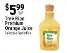 Met Foodmarkets Tree Ripe Premium Orange Juice offer