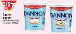 Met Foodmarkets Dannon Yogurt offer