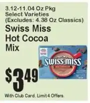 Super Fresh Swiss Miss Hot Cocoa Mix offer