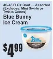 Super Fresh Blue Bunny Ice Cream offer