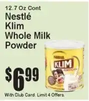 Super Fresh Nestlé Klim Whole Milk Powder offer