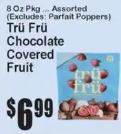 Super Fresh Tru Fru Chocolate Covered Fruit offer