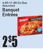 Super Fresh Banquet Banquet Entrees offer
